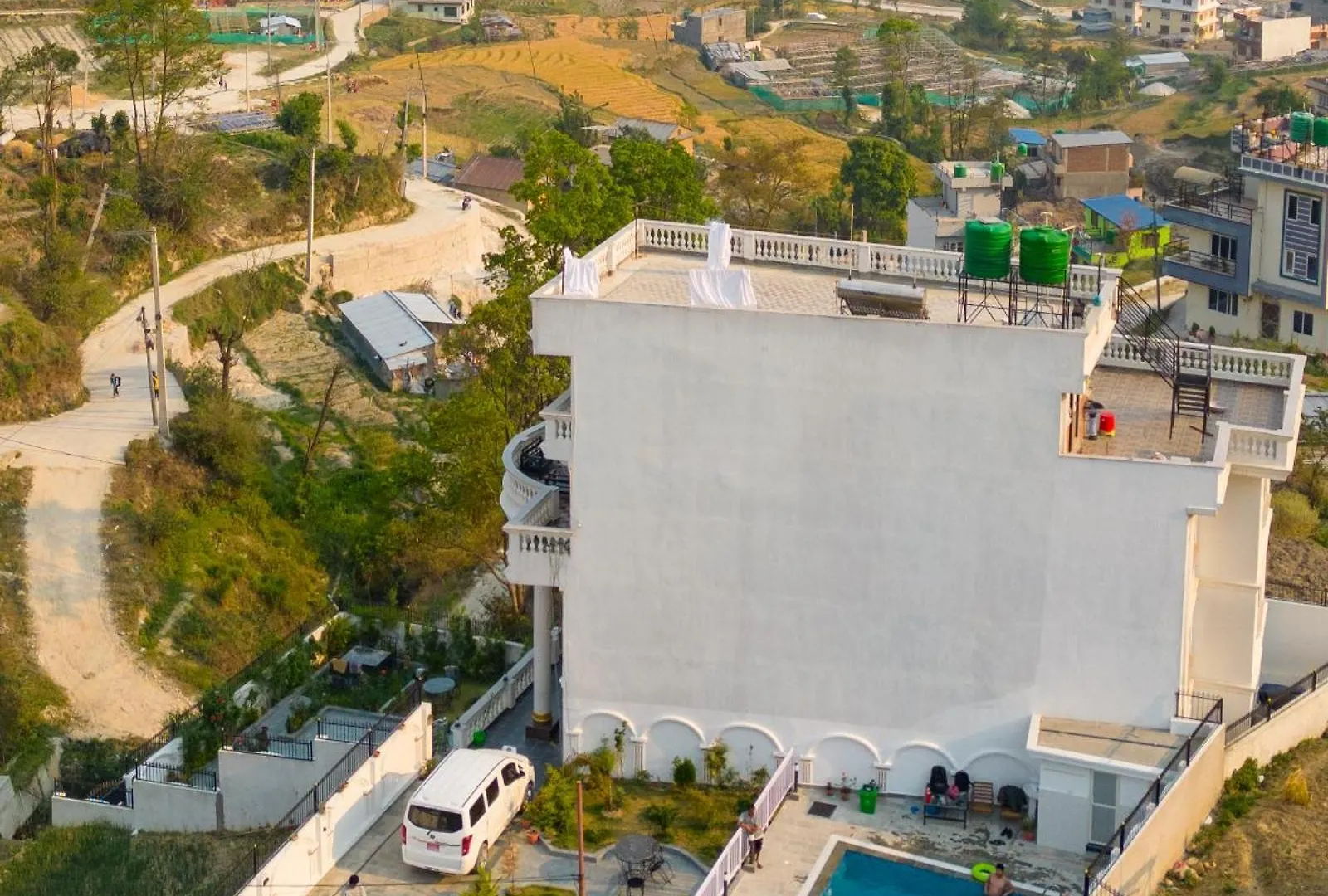 The White House Villa 8 Bedroom With Swimming Pool Kathmandu